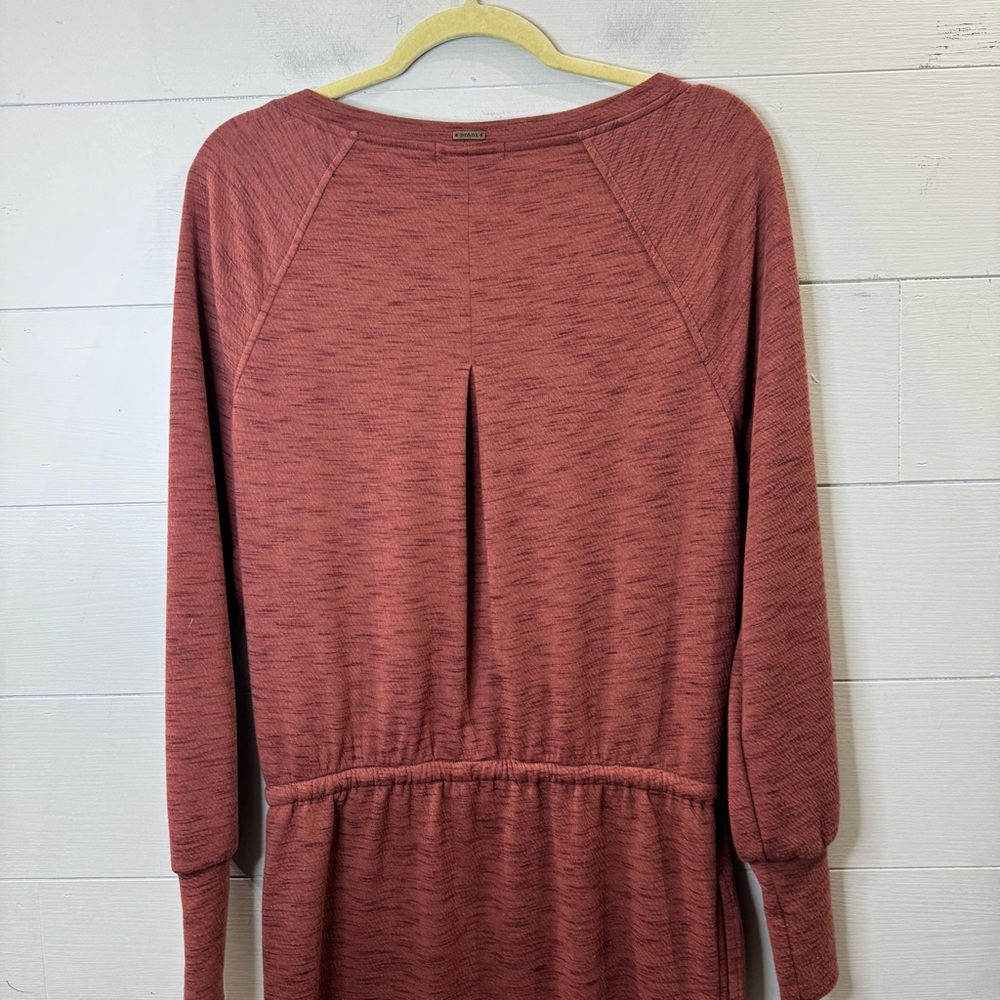 prAna Women's Sunrise Long Sleeve Comfy Dress With Pockets Size Small - Picture 7 of 15